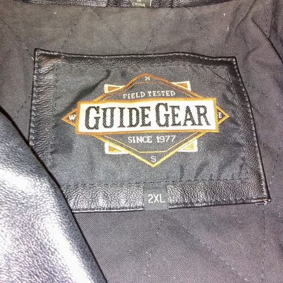 Guide Gear Jackets Coats Guide Gear Leather Motorcycle Jacket Poshmark